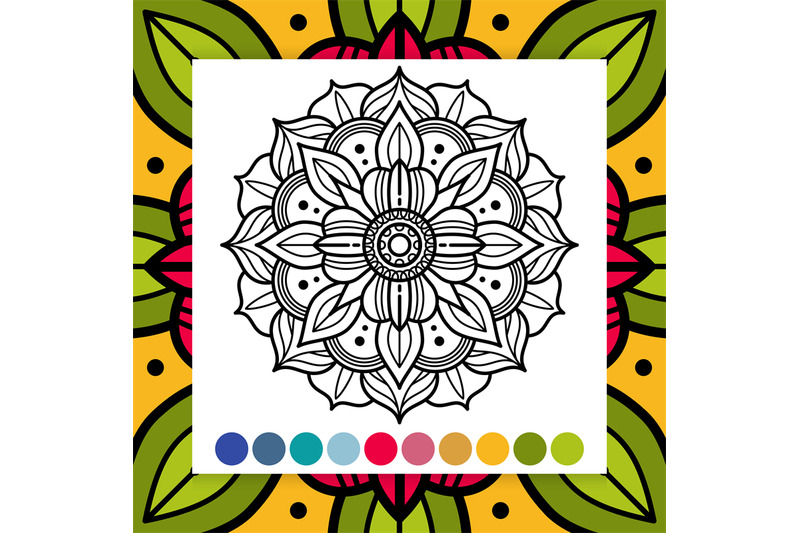 oriental-flower-mandala-antistress-adults-coloring-page