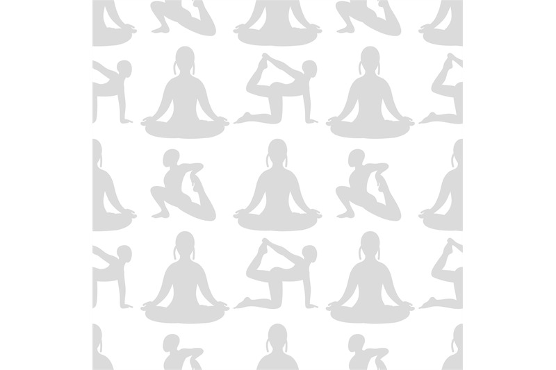 female-yoga-silhouettes-seamless-pattern