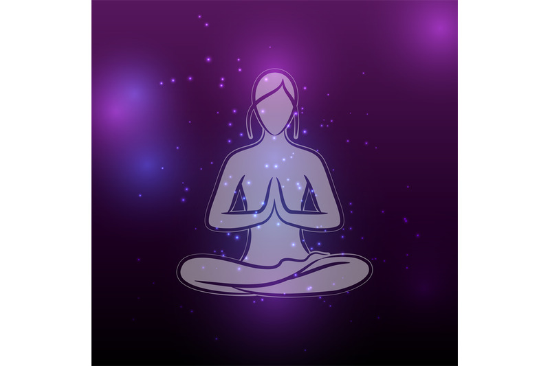 shiny-yoga-meditation-female-silhouette