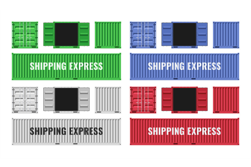 red-blue-white-and-green-shipping-cargo-metal-containers-customs-po