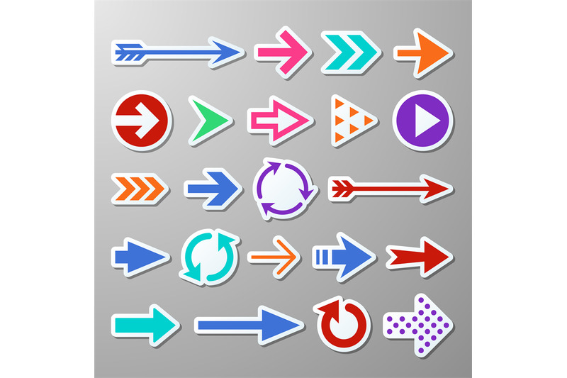website-right-arrow-stickers-directional-arrows-signs-progress-arrow
