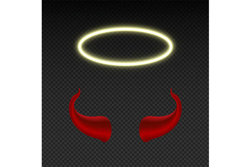 devil-horns-and-shining-angel-nimbus-heaven-and-hell-vector-symbols-i