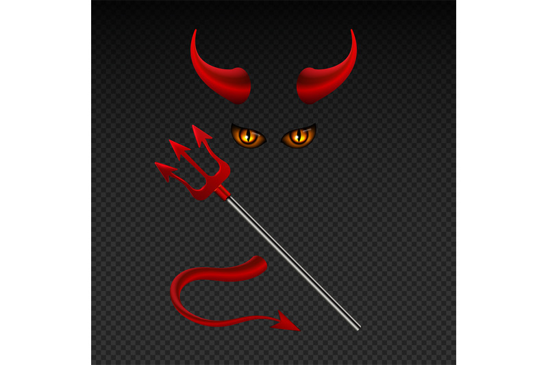 devil-horns-harpoon-satanic-yellow-eyes-and-tail-isolated-vector-pho