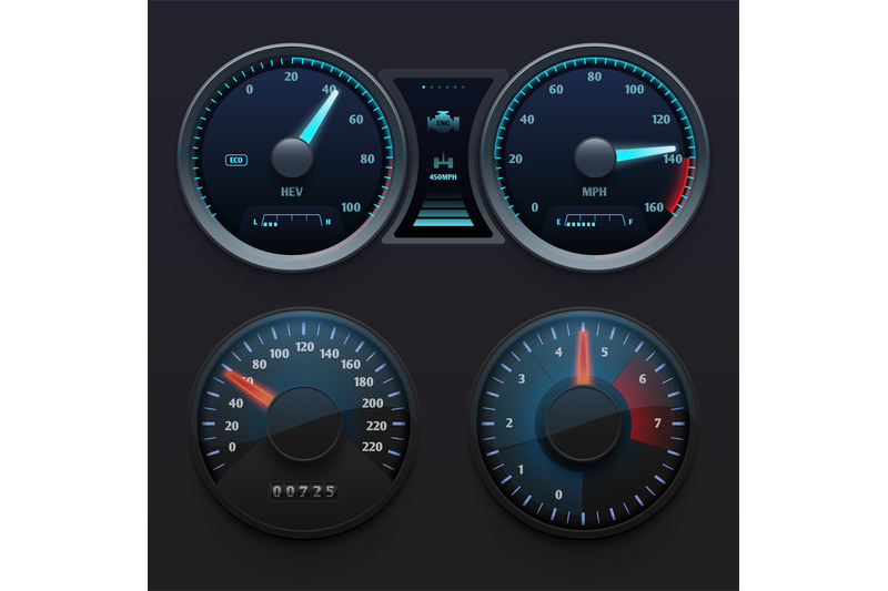 realistic-car-dashboard-speedometers-with-dial-meter-rapid-symbols-ve