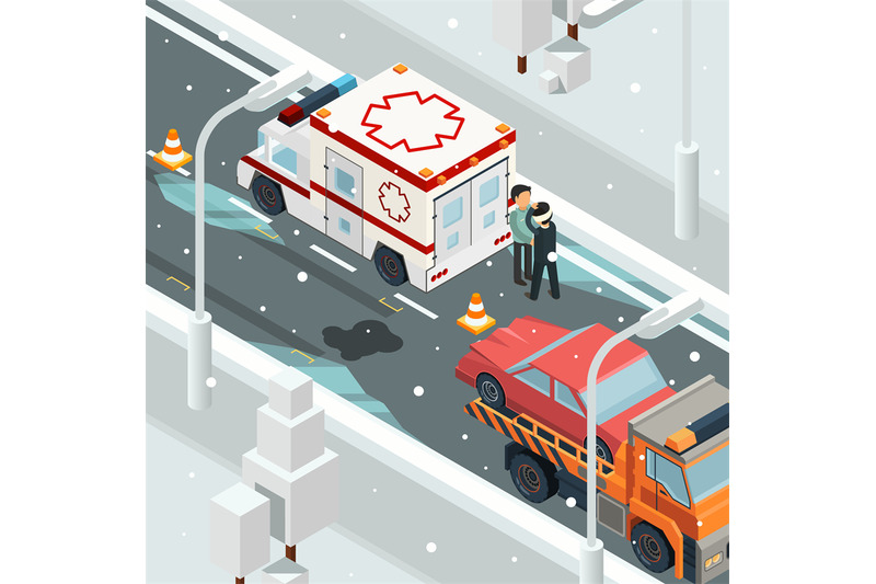 urban-accident-crash-cars-winter-warning-on-road-slip-wreck-automobil