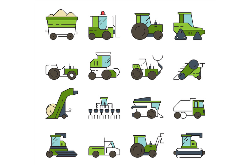 village-transport-farm-machines-and-technique-heavy-digger-loader-bul