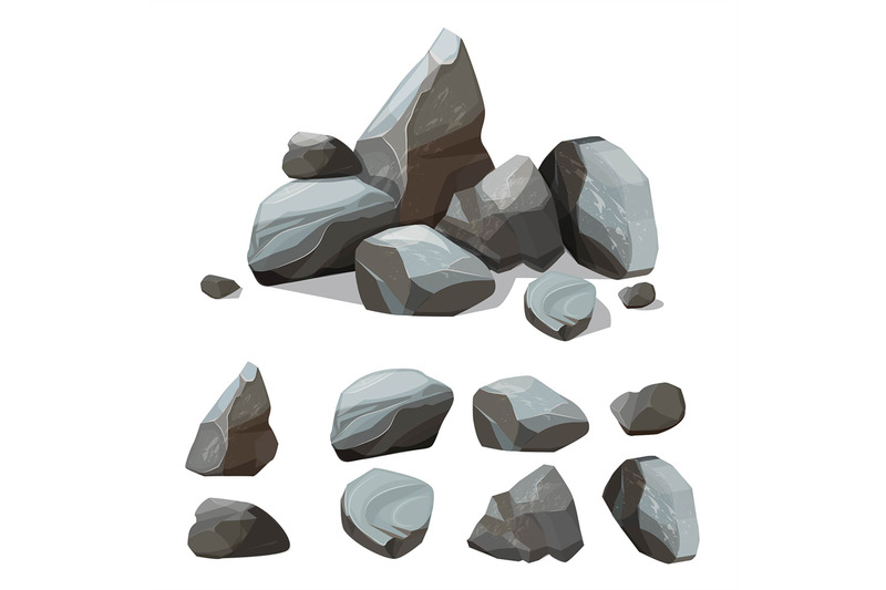 cartoon-mountain-stones-rocky-big-wall-from-gravels-and-boulders-vect