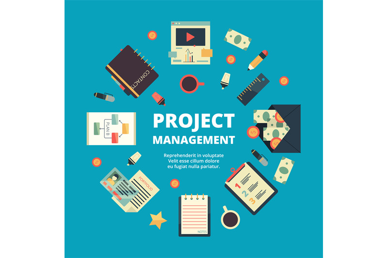 project-management-background-concept-of-office-perfect-team-manage-w