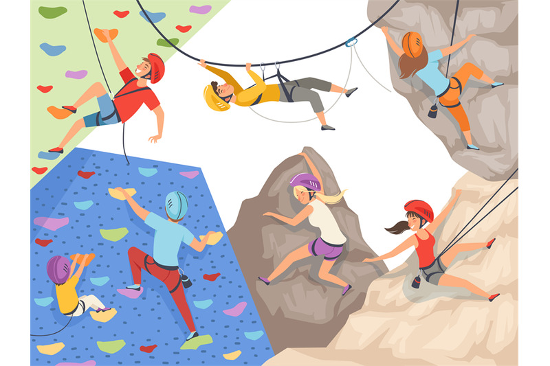 climb-characters-extreme-sport-cliff-wall-rocks-and-stones-big-rocky