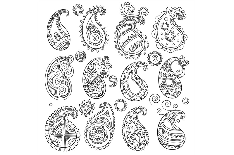 simple-paisley-pattern-traditional-eastern-culture-decoration-textile