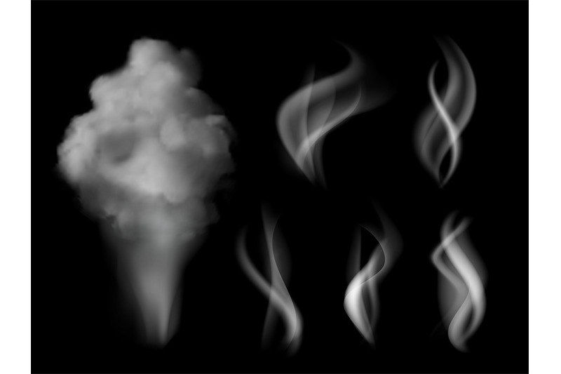 smoke-realistic-hot-steam-vape-on-kitchen-smells-vector-3d-collection