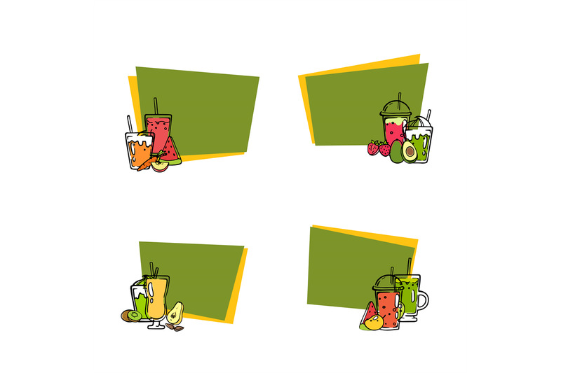 vector-doodle-smoothie-stickers-with-text-set-illustration