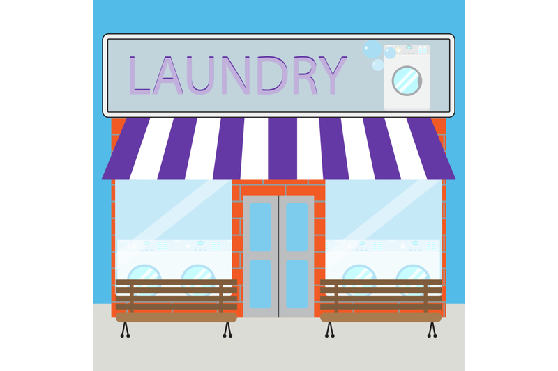 building-bistro-barbershop-laundry