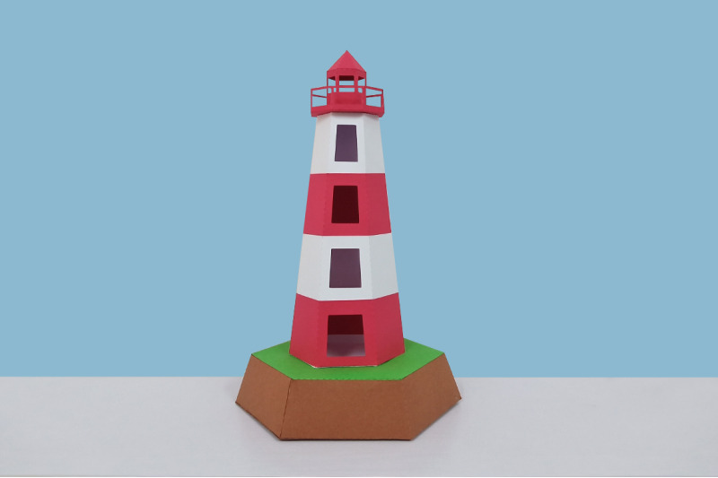 diy-lighthouse-model-3d-papercraft