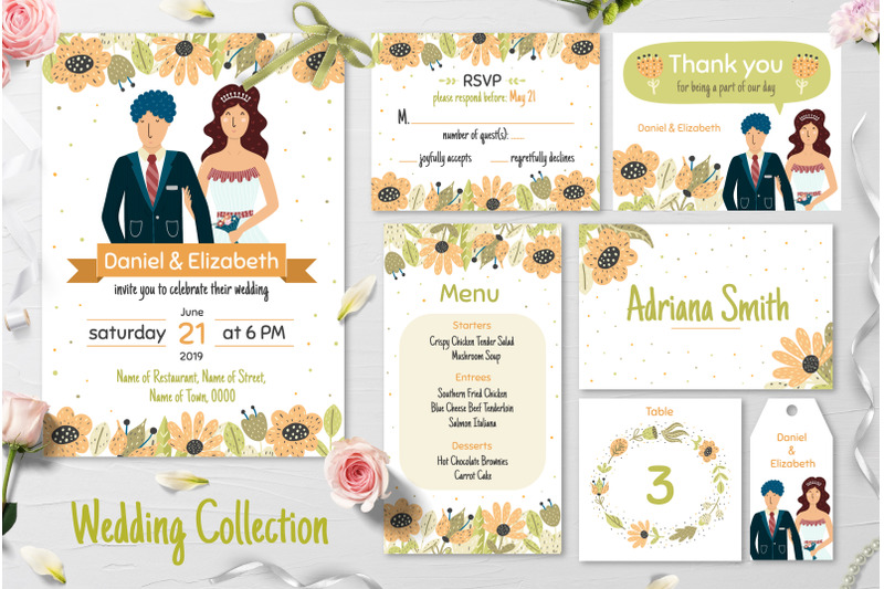 bride-and-groom-wedding-collection