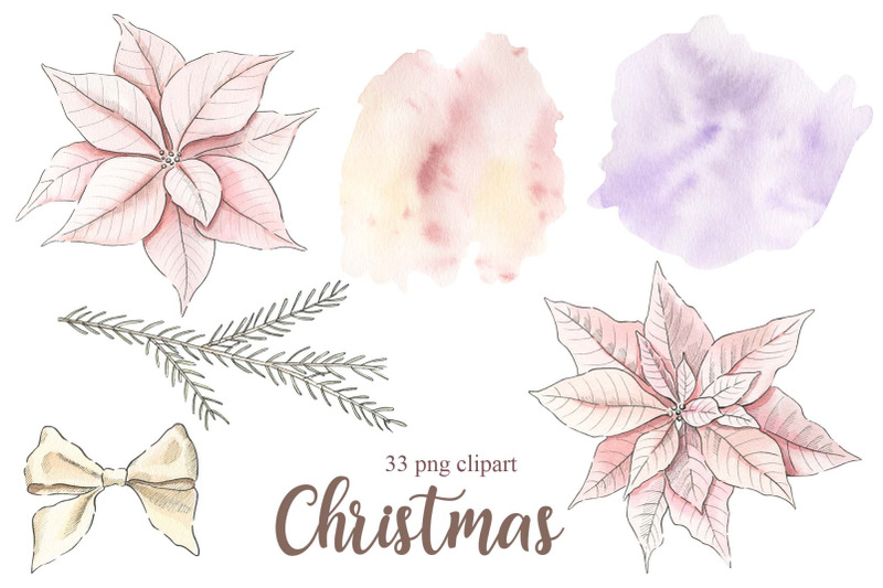 christmas-woodland-watercolor-set