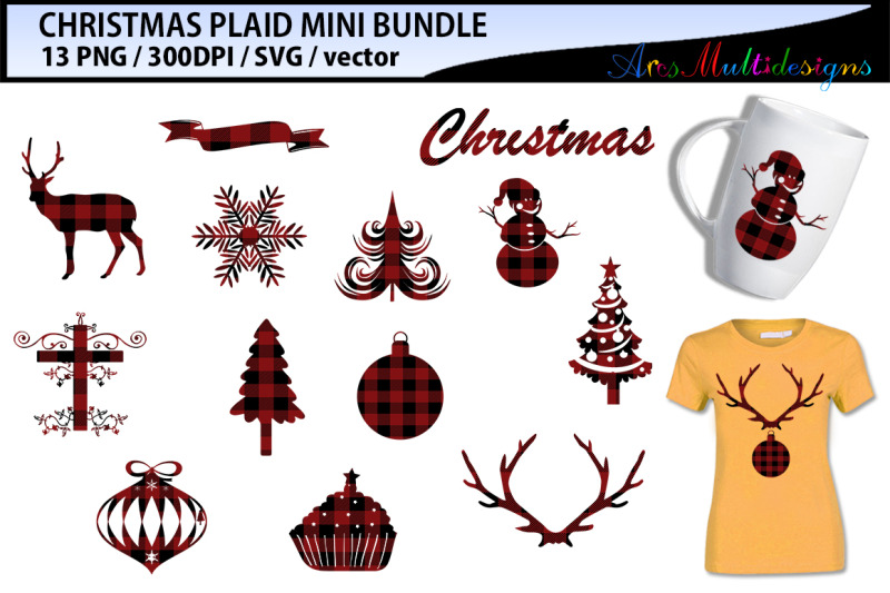 christmas-plaid-mini-svg-bundle