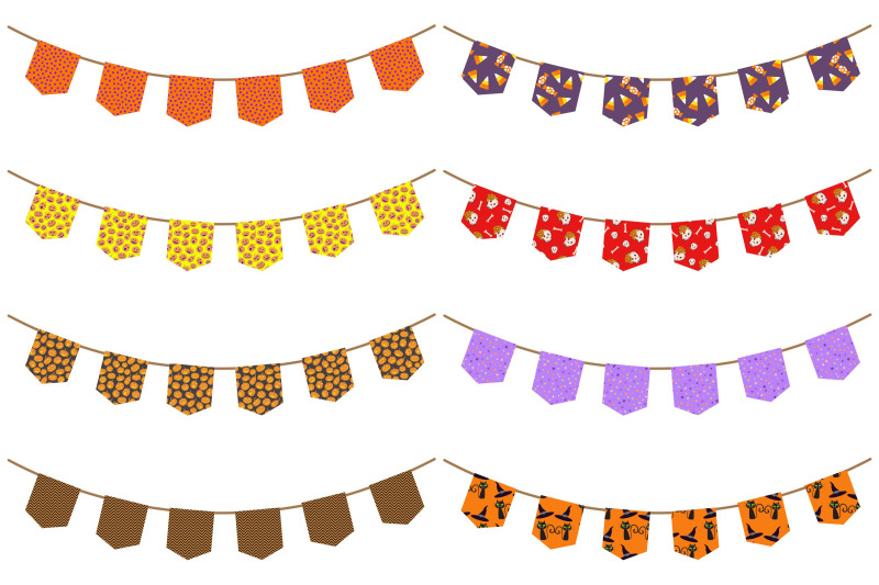 halloween-vector-pattern-bunting