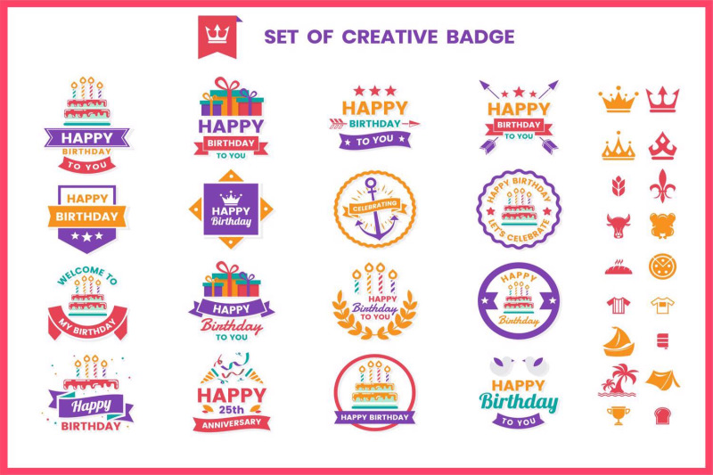 happy-birthday-badge-amp-objects-vector-set