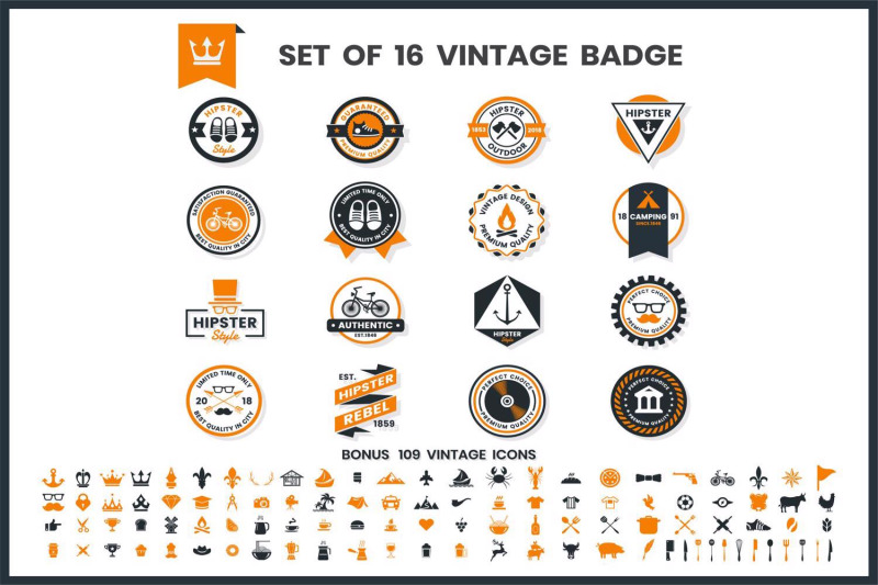 vintage-badge-amp-objects-vector-set