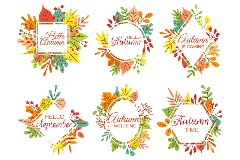 hello-autumn-welcome-september-autumnal-fallen-leaves-frame-and-yell