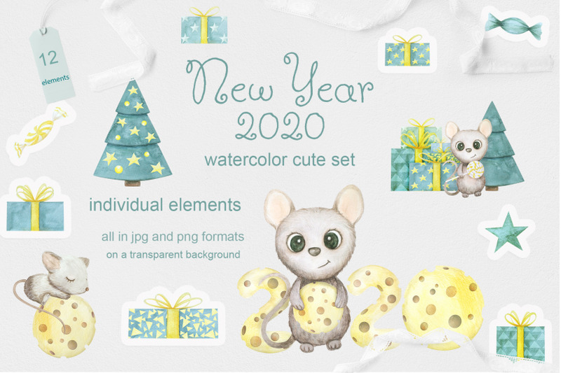 watercolor-symbol-of-the-new-year-2020-cute-mouse
