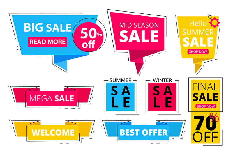 trendy-flat-banners-offers-advertizing-discount-tags-promo-labels-sti