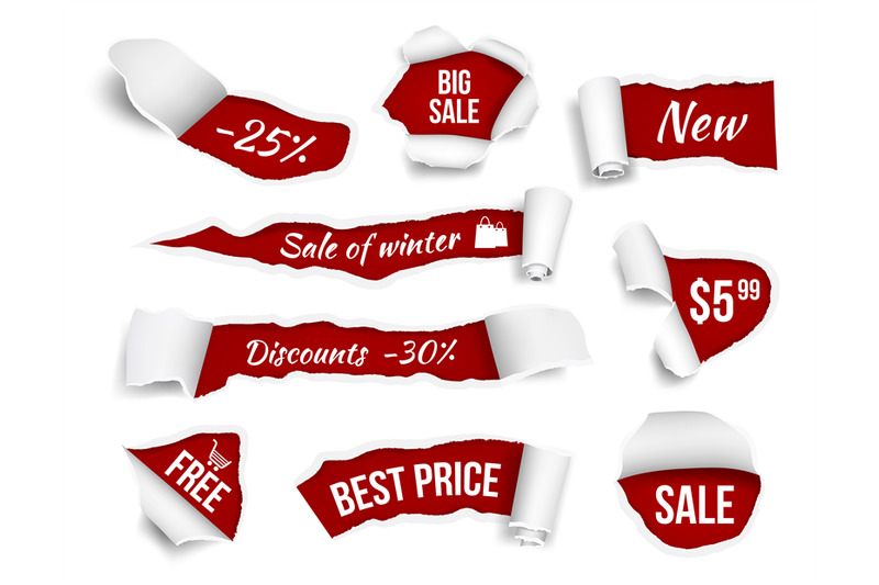 promo-banners-ripped-paper-sale-advertizing-tags-promotion-cut-edges