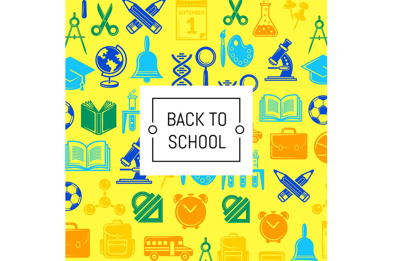 vector-back-to-school-stationery-background-illustration