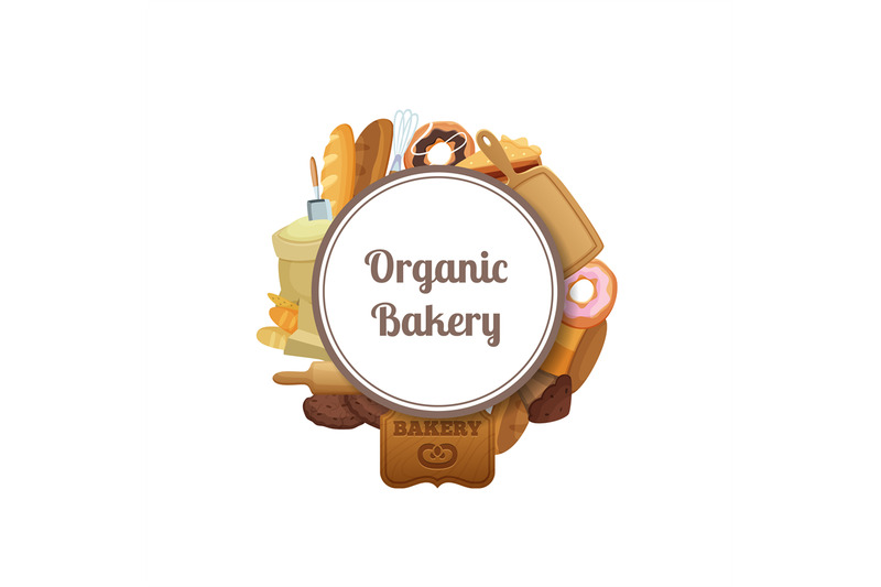 vector-cartoon-bakery-under-circle-with-place-for-text-illustration