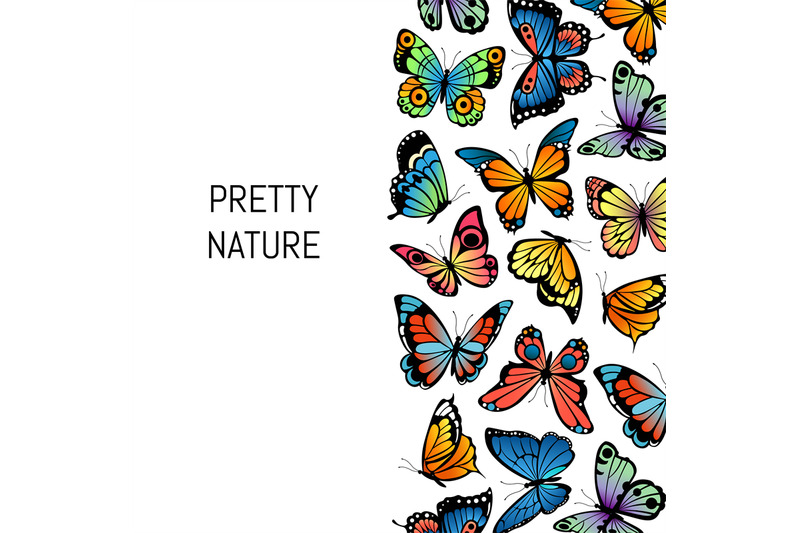 vector-decorative-butterflies-background-illustration-pretty-nature