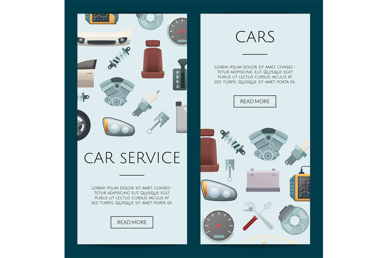 vector-car-parts-web-banner-templates-illustration