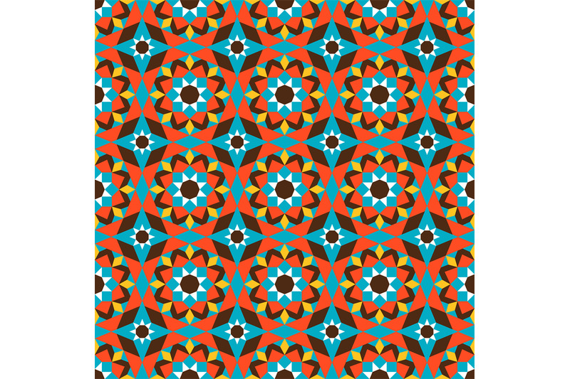 geometric-orange-pattern