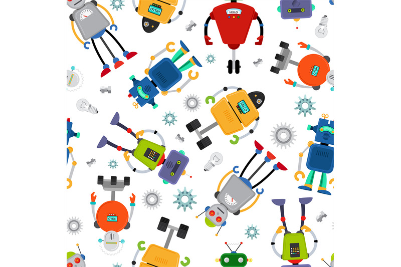 robot-vector-pattern