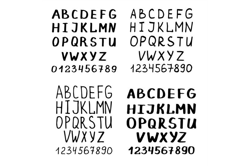 handwriting-font-or-calligraphy-latin-alphabet