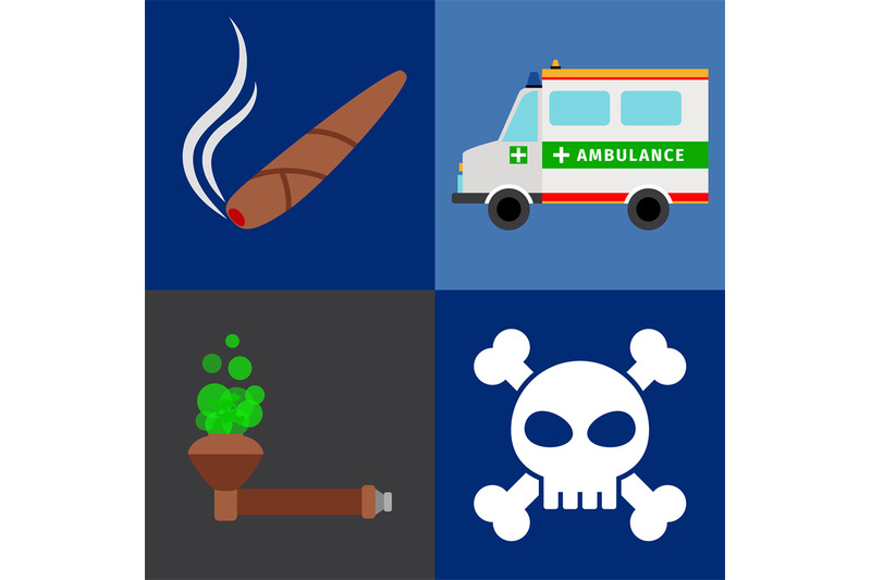 ambulance-tobacco-drugs-death-icons