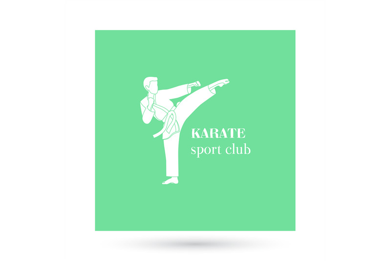 karate-sport-club-logo-design