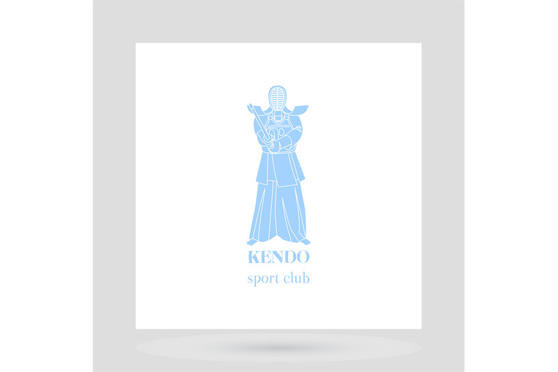 kendo-fight-club-logo-design