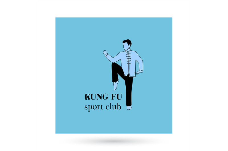 kung-fu-sport-club-logo-design