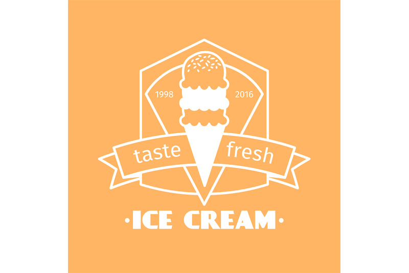 ice-cream-vintage-logo