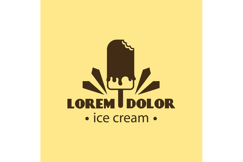 ice-cream-vintage-logo-template