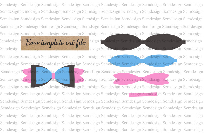 bow-template-svg-cut-file-bow-design-bow-silhouette-cut
