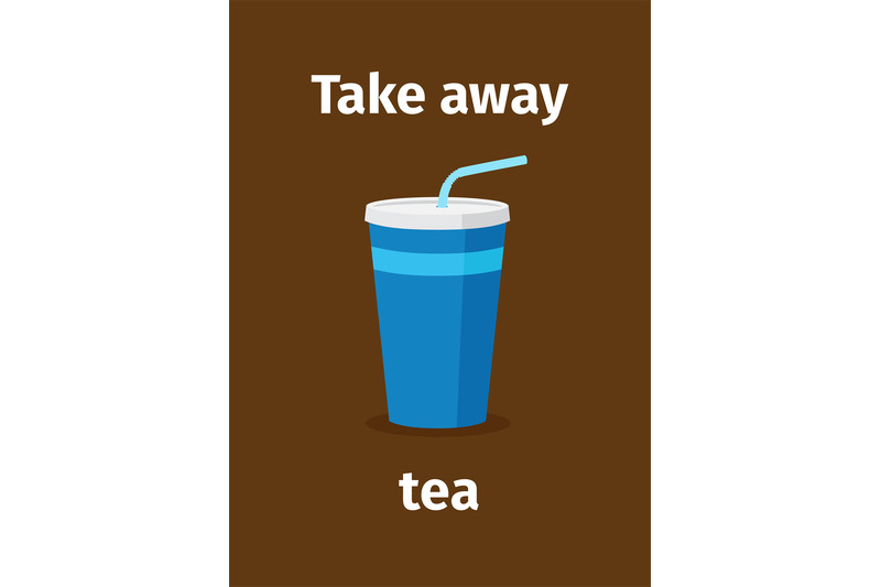 take-away-tea-poster-desing