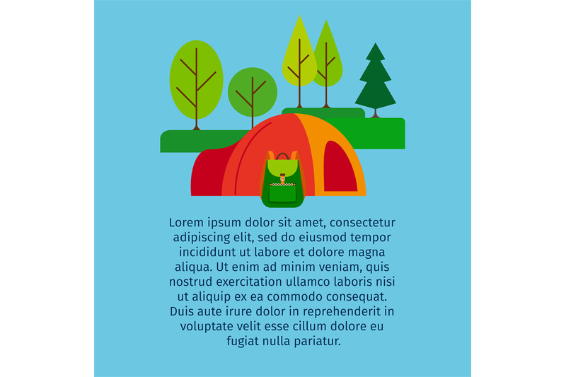 tourist-tent-in-forest