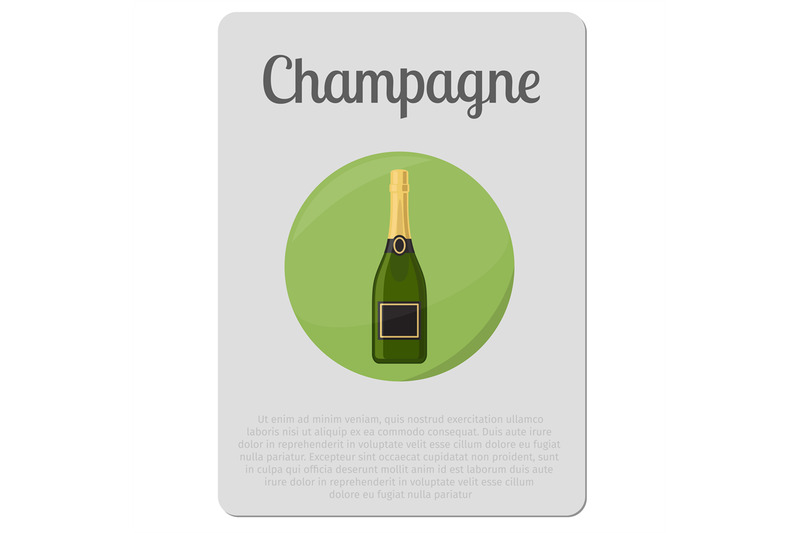 champagne-alcohol-sticker-with-bottle