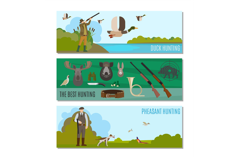 hunting-headers-for-website