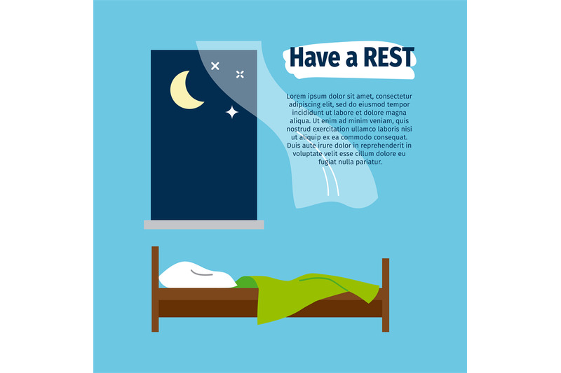 have-a-rest-poster-with-bed