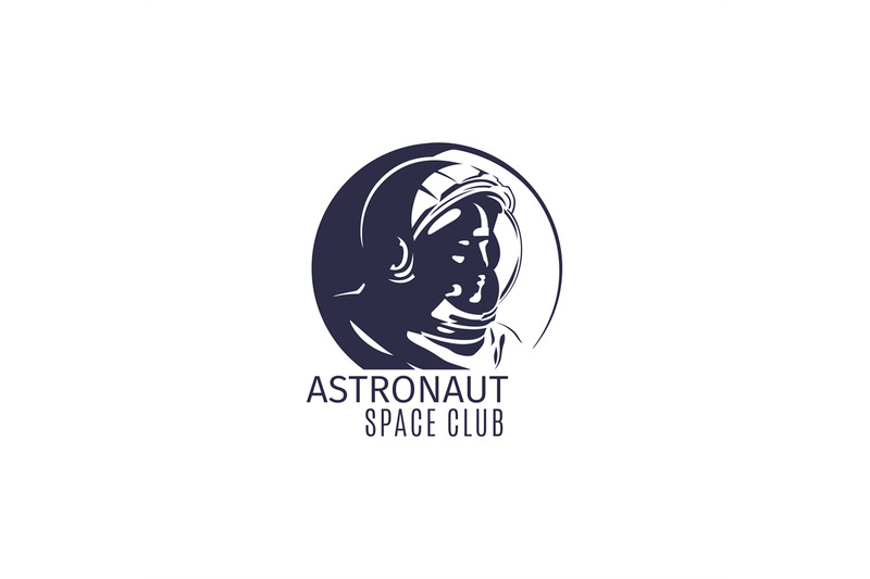 astronaut-space-club-retro-logo