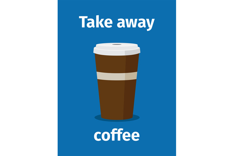 take-away-coffee-poster-desing
