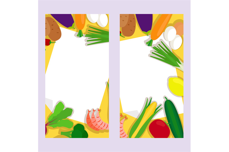 healthy-food-vertical-banners-template